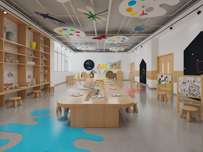 北欧幼儿园活动教室