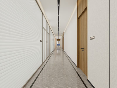 现代走廊过道
