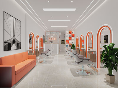 现代美容美发店