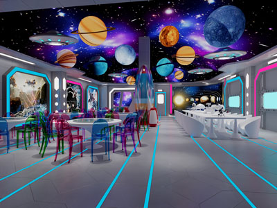 后现代天文科技活动教室