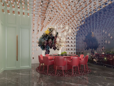 现代酒店包厢包间