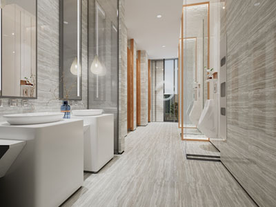 现代公共卫生间