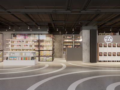 工业loft风玩具专卖店