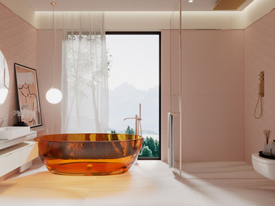 现代轻奢卫浴间