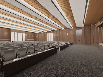 现代会议报告厅