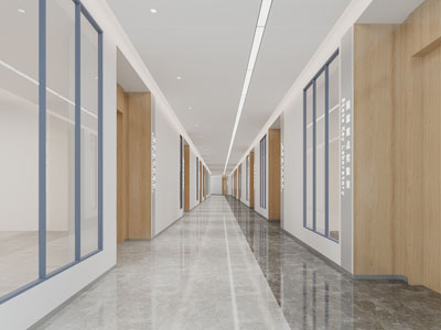 现代走廊过道
