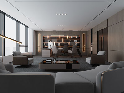 现代董事长经理办公室