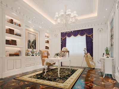 欧式书房