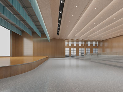 现代会议室报告厅