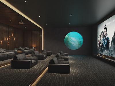 新中式视听室、影音室