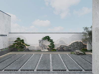 新中式阳台、露台