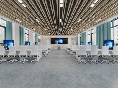 现代电脑培训教室