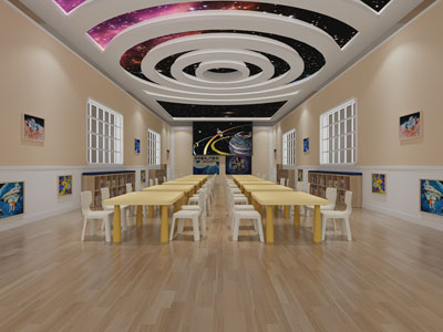 后现代幼儿园活动教室