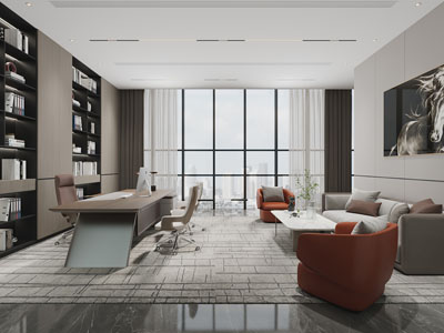 现代董事长经理办公室