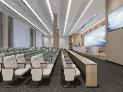 现代会议报告厅