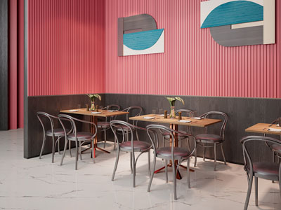 工业loft饭店餐馆就餐区