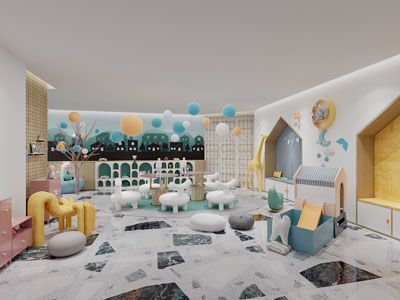 北欧幼儿园活动教室