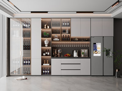 现代酒柜