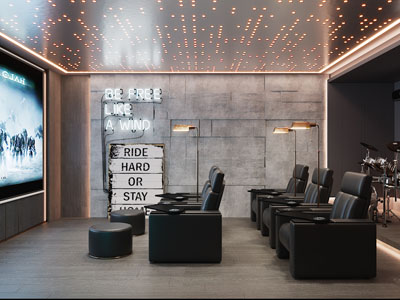 后现代影音室、视听室