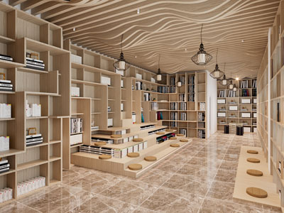 北欧图书馆、阅览室、书吧