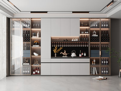 现代酒柜