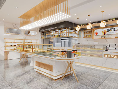 北欧面包、蛋糕甜品店