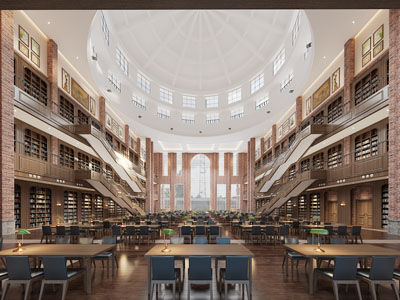 工业loft图书馆、阅览室、书吧
