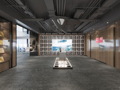 工业loft展厅展览