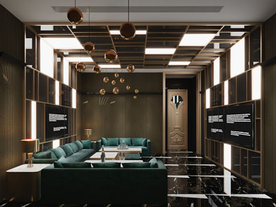 现代轻奢KTV包房