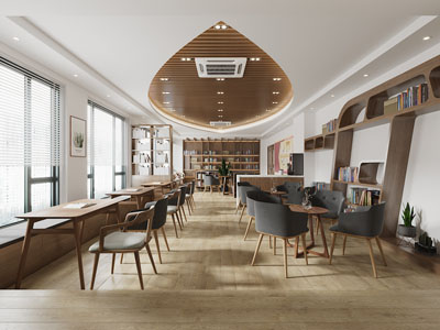 北欧图书馆、阅览室、书吧