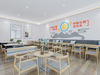 新中式阅览室、图书馆、书吧