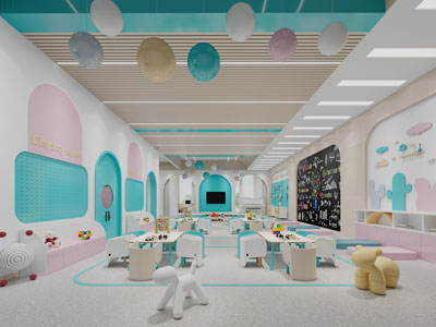 现代幼儿园活动教室