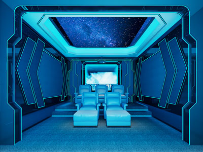 后现代影音室、视听室