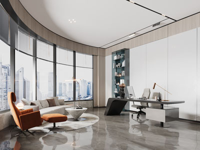 后现代董事长、经理办公室