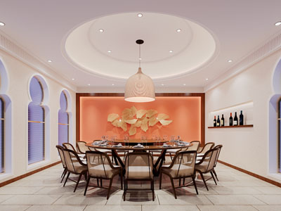 新中式酒店包厢包间