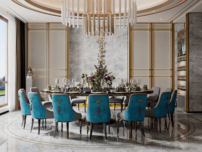 新中式酒店包厢包间