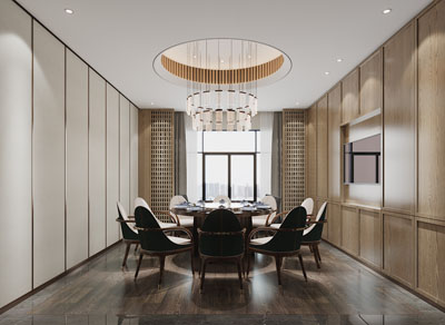 现代酒店包厢包间