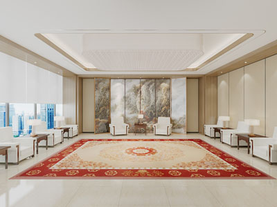 新中式贵宾室、接待厅