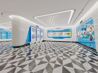 现代企业文化宣传展厅展览