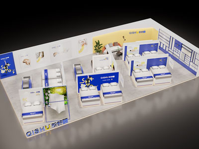 现代家居展厅展览书房