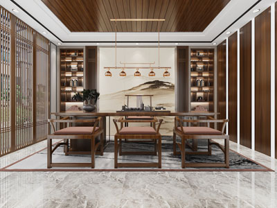 新中式茶室