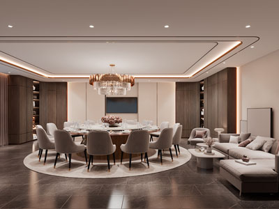 现代酒店包厢包间