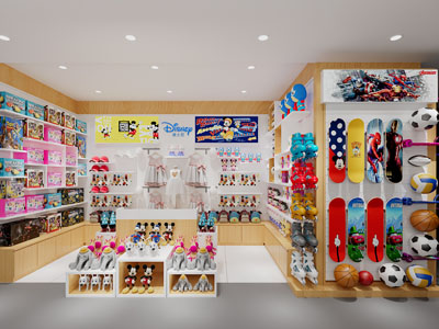 现代儿童玩具专卖店
