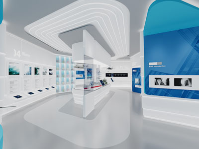 现代企业文化宣传展厅展览