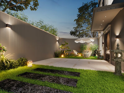 现代庭院景观园艺小品