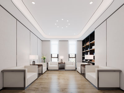 新中式贵宾室、接待厅