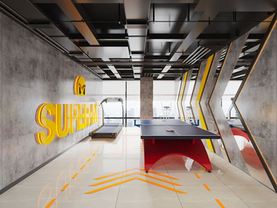 工业loft乒乓球馆