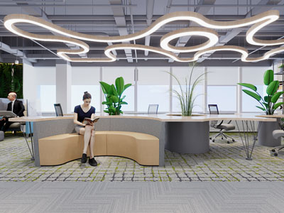 工业loft阅览室、图书馆、书吧