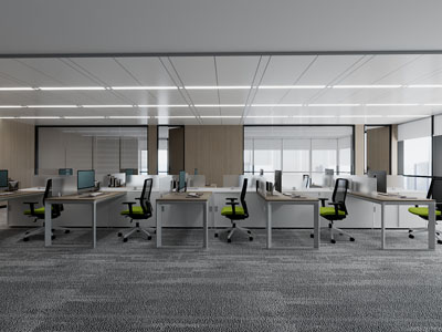 现代公共办公区