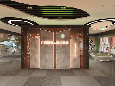 现代企业商品展厅展览